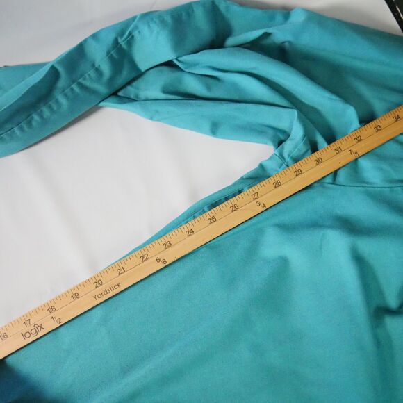 Simply Basic Womens Size M Teal Blue Pull-on Scrub Pants w Elastic Waist - Picture 7 of 10